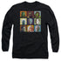 STAR TREK/ALIEN SQUARES - L/S ADULT 18/1 - BLACK