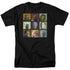 STAR TREK/ALIEN SQUARES - S/S ADULT 18/1 - BLACK