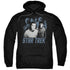 STAR TREK/KIRK SPOCK AND COMPANY - ADULT PULLOVER HOODIE - BLACK