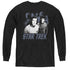 STAR TREK/KIRK SPOCK AND COMPANY - YOUTH LONG SLEEVE TEE - BLACK