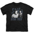STAR TREK/KIRK SPOCK AND COMPANY - S/S YOUTH 18/1 - BLACK
