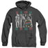 90210/WE GOT IT - ADULT HEATHER HOODIE - BLACK