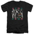 90210/WE GOT IT - S/S ADULT V-NECK 30/1 - BLACK