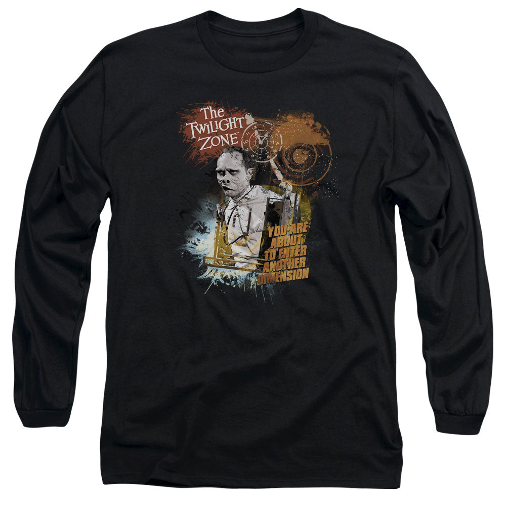 TWILIGHT ZONE/ENTER AT OWN RISK - L/S ADULT 18/1 - BLACK