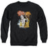 TWILIGHT ZONE/ENTER AT OWN RISK - ADULT CREWNECK SWEATSHIRT - BLACK