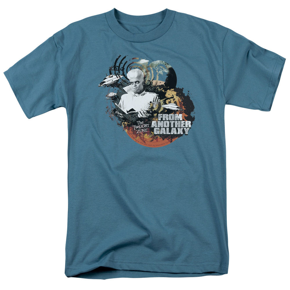 TWILIGHT ZONE/FROM ANOTHER GALAXY - S/S ADULT 18/1 - SLATE