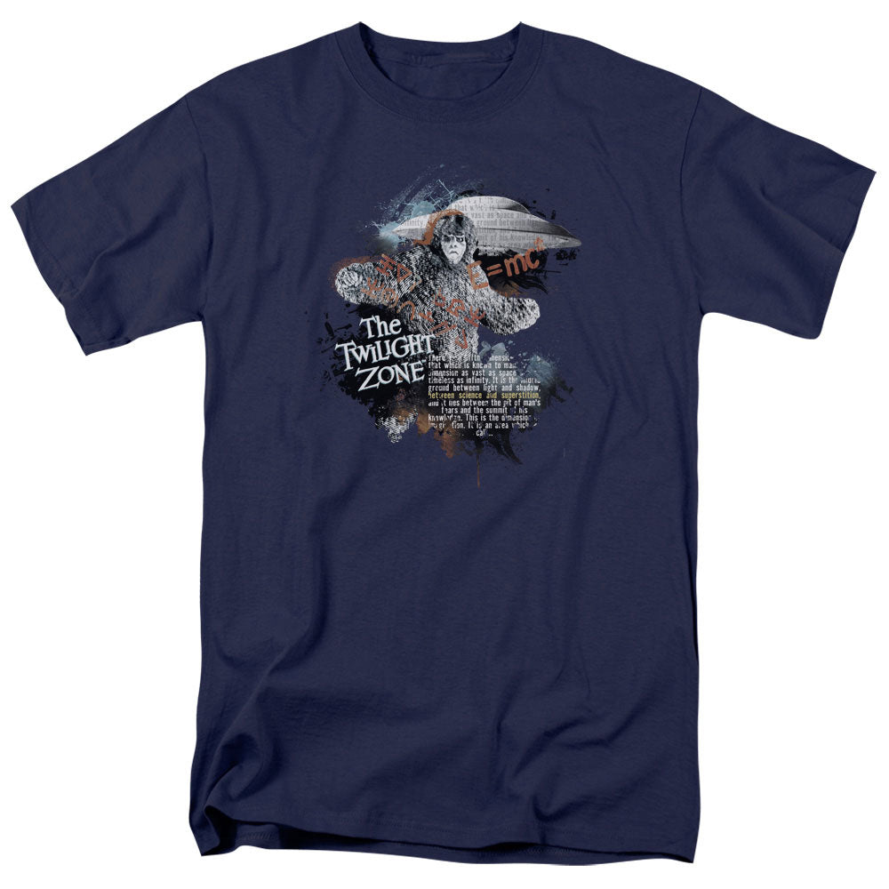 TWILIGHT ZONE/SCIENCE&SUPERSTITION - S/S ADULT 18/1 - NAVY