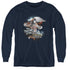 TWILIGHT ZONE/SCIENCE&SUPERSTITION - YOUTH LONG SLEEVE TEE - NAVY