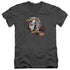 TWILIGHT ZONE/THE NORM - S/S ADULT V-NECK 30/1 - CHARCOAL
