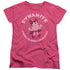 MIGHTY MOUSE/DYNAMITE - S/S WOMENS TEE - HOT PINK