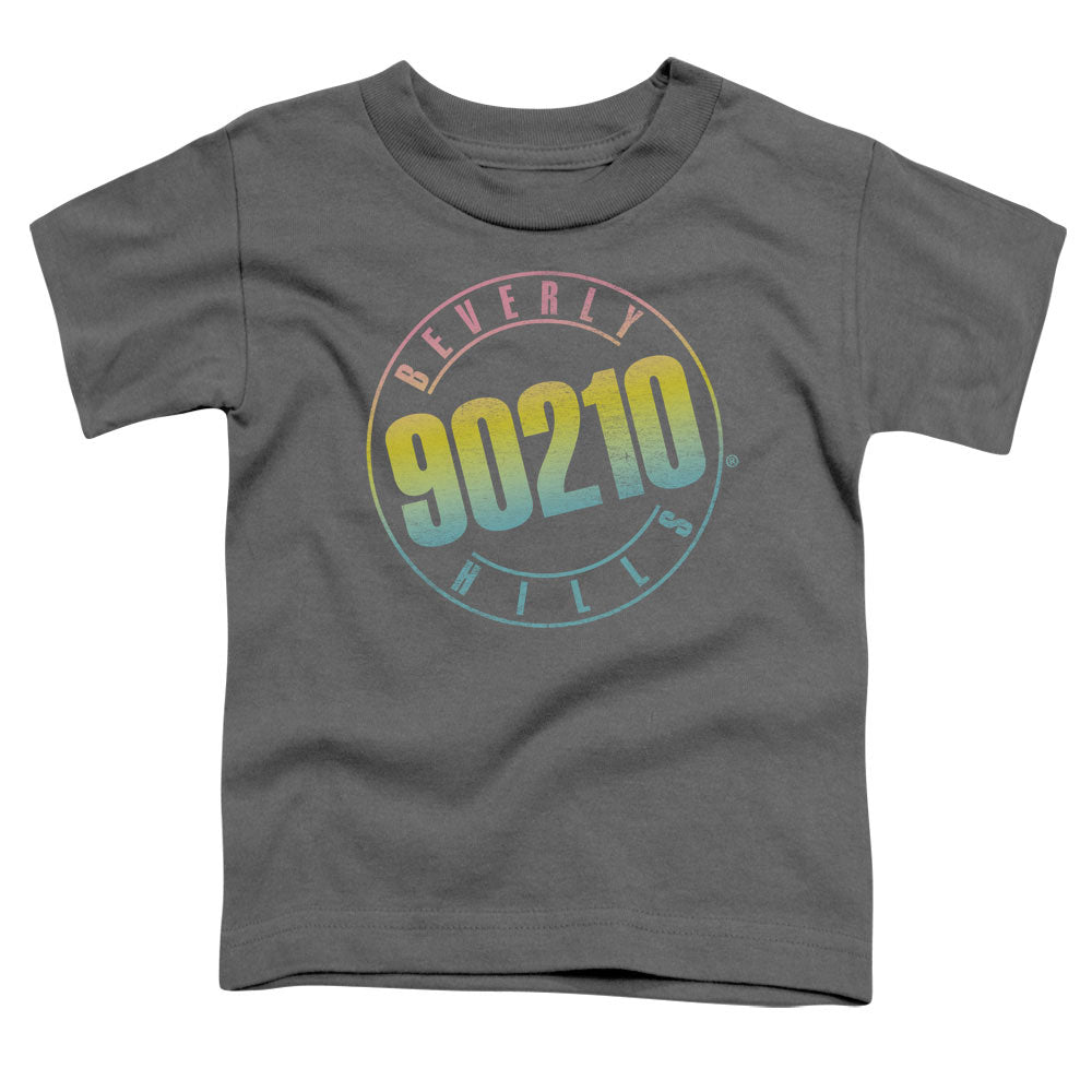 90210/COLOR BLEND LOGO - S/S TODDLER TEE - CHARCOAL