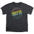 90210/COLOR BLEND LOGO - S/S YOUTH 18/1 - CHARCOAL