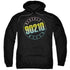 90210/COLOR BLEND LOGO - ADULT PULLOVER HOODIE - BLACK