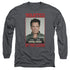 NCIS/WANTED - L/S ADULT 18/1 - CHARCOAL