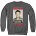 NCIS/WANTED - ADULT CREWNECK SWEATSHIRT - CHARCOAL