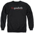 THE GOOD WIFE/LOGO - ADULT CREWNECK SWEATSHIRT - BLACK