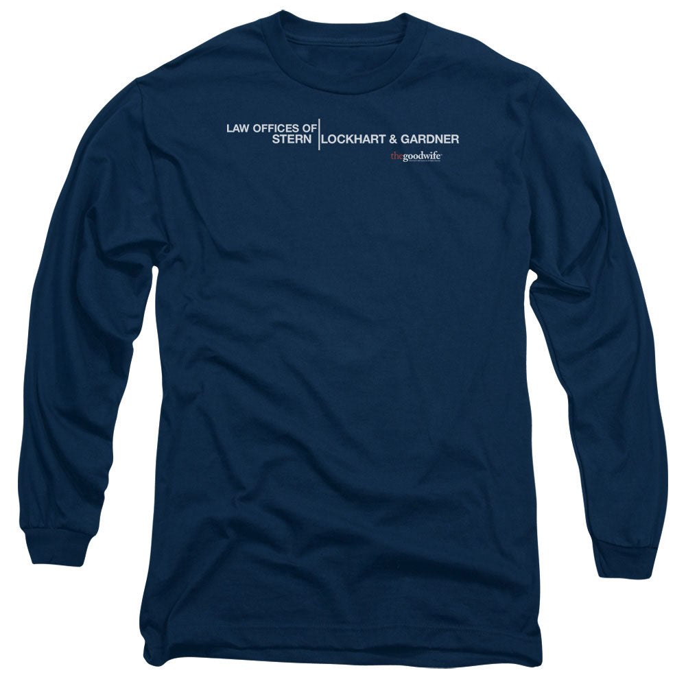 THE GOOD WIFE/LAW OFFICES - L/S ADULT 18/1 - NAVY