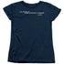 THE GOOD WIFE/LAW OFFICES - S/S WOMENS TEE - NAVY