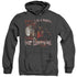NCIS/THANKS FOR LISTENING - ADULT HEATHER HOODIE - BLACK