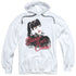 NCIS/STRANGE IS NOT A CRIME - ADULT PULLOVER HOODIE - WHITE