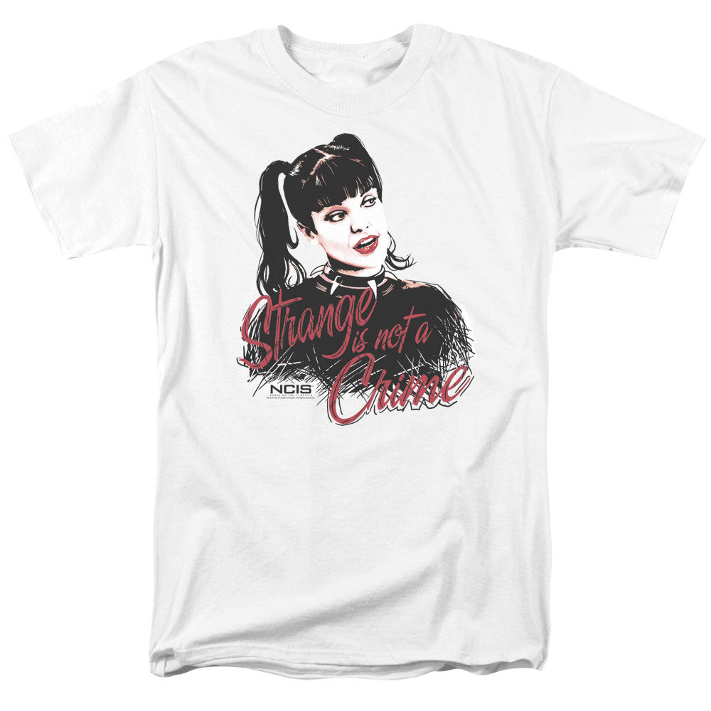NCIS/STRANGE IS NOT A CRIME - S/S ADULT 18/1 - WHITE