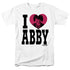 NCIS/I HEART ABBY - S/S ADULT 18/1 - WHITE