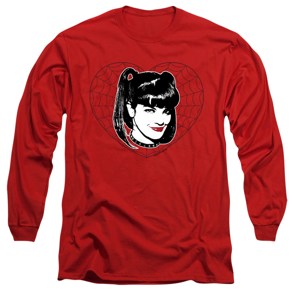 NCIS/ABBY HEART - L/S ADULT 18/1 - RED