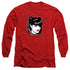 NCIS/ABBY HEART - L/S ADULT 18/1 - RED