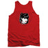 NCIS/ABBY HEART - ADULT TANK - RED