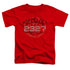STAR TREK/PICARD GRADUATION - S/S TODDLER TEE - RED