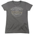 STAR TREK/SISKO GRADUATION - S/S WOMENS TEE - CHARCOAL