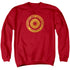 STAR TREK/ENGINEERING - ADULT CREWNECK SWEATSHIRT - RED