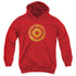 STAR TREK/ENGINEERING - YOUTH PULLOVER HOODIE - RED