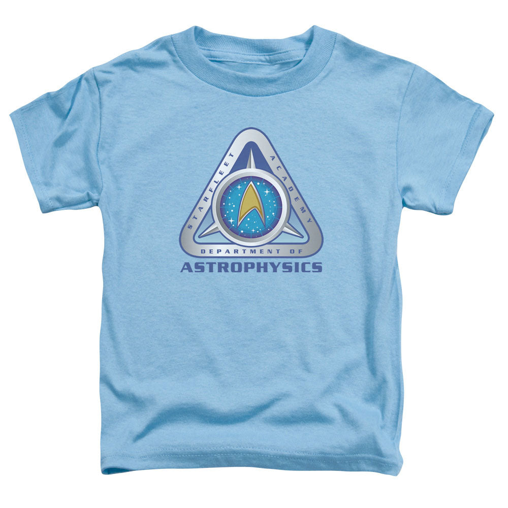 STAR TREK/ASTROPHYSICS - S/S TODDLER TEE - CAROLINA BLUE