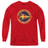 STAR TREK/RED SQUADRON - YOUTH LONG SLEEVE TEE - RED