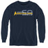 STAR TREK/I SURVIVED - YOUTH LONG SLEEVE TEE - NAVY