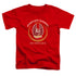 STAR TREK/ACADEMY HERALDRY - S/S TODDLER TEE - RED