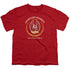 STAR TREK/ACADEMY HERALDRY - S/S YOUTH 18/1 - RED