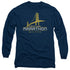 STAR TREK/MARATHON LOGO - L/S ADULT 18/1 - NAVY