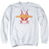 STAR TREK/SWORDSMANSHIP CLUB - ADULT CREWNECK SWEATSHIRT - WHITE