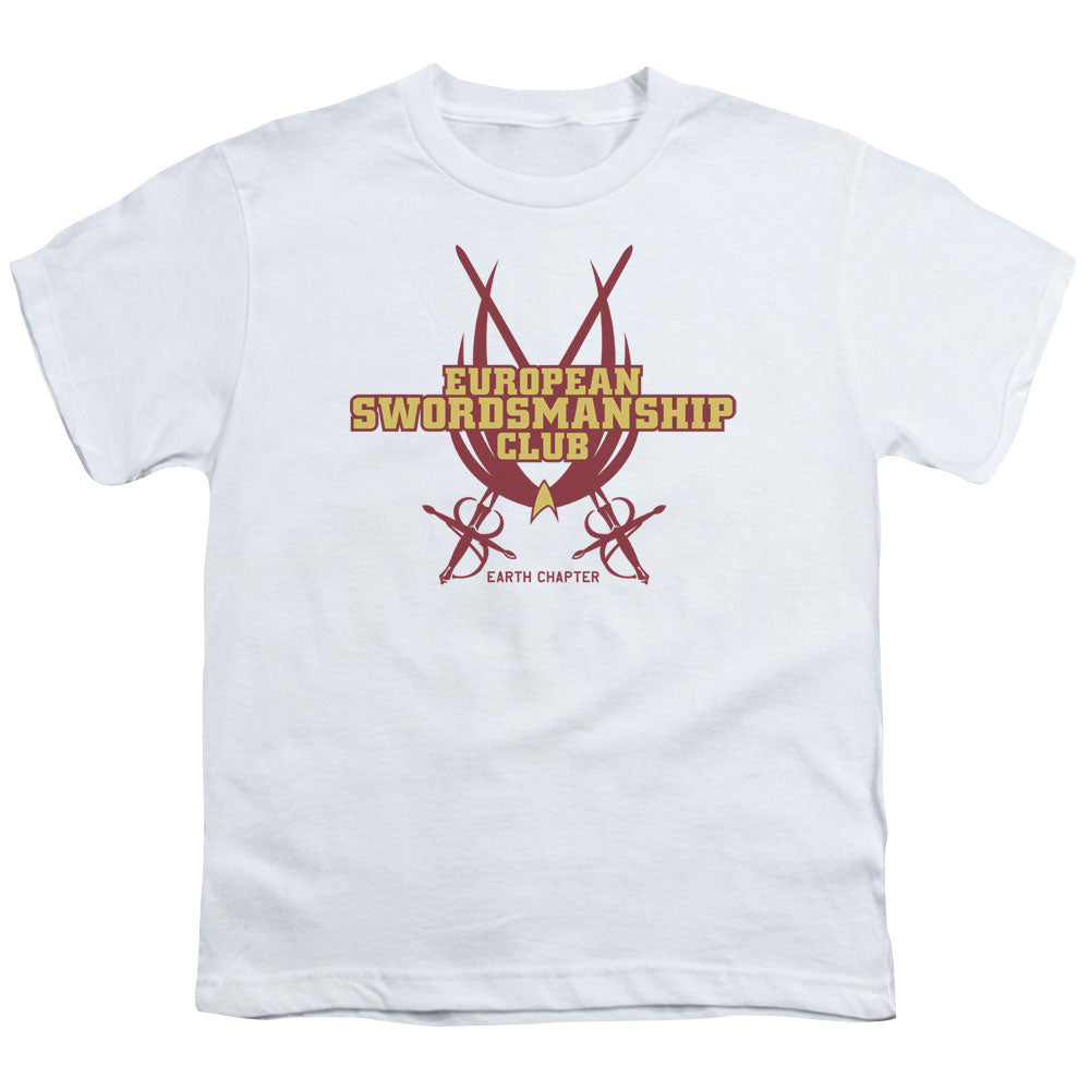 STAR TREK/SWORDSMANSHIP CLUB - S/S YOUTH 18/1 - WHITE