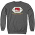 STAR TREK/COCHRANE LIBRARY - ADULT CREWNECK SWEATSHIRT - CHARCOAL