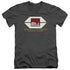 STAR TREK/COCHRANE LIBRARY - S/S ADULT V-NECK 30/1 - CHARCOAL