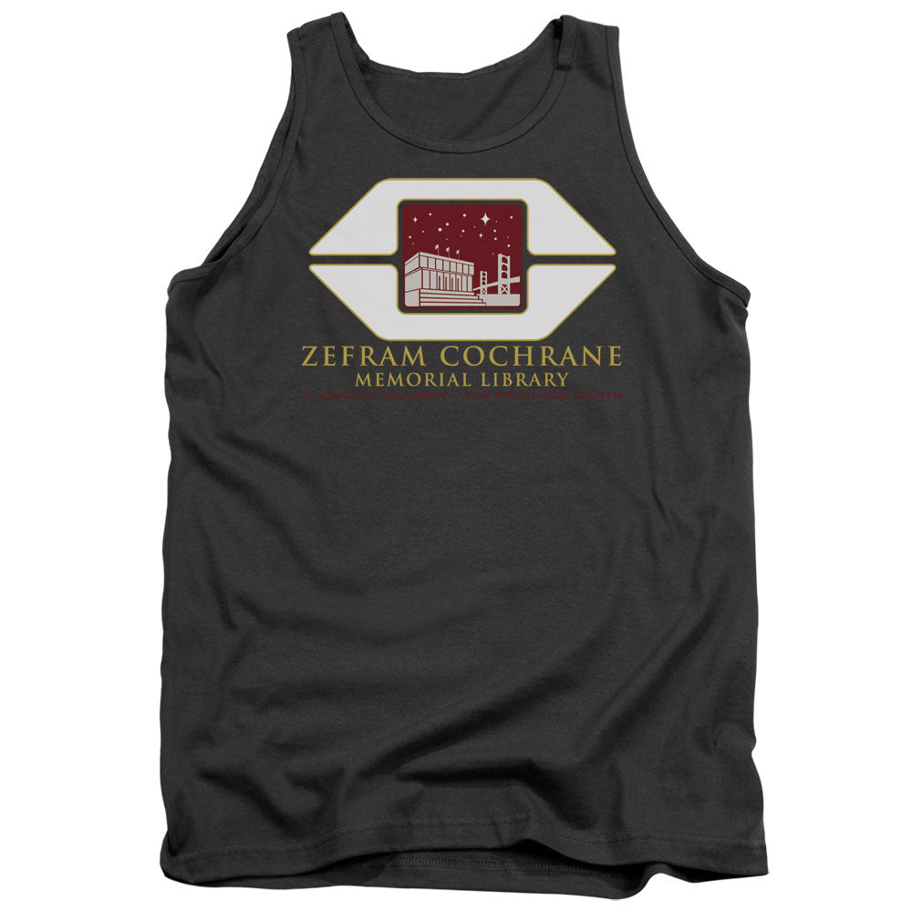 STAR TREK/COCHRANE LIBRARY - ADULT TANK - CHARCOAL