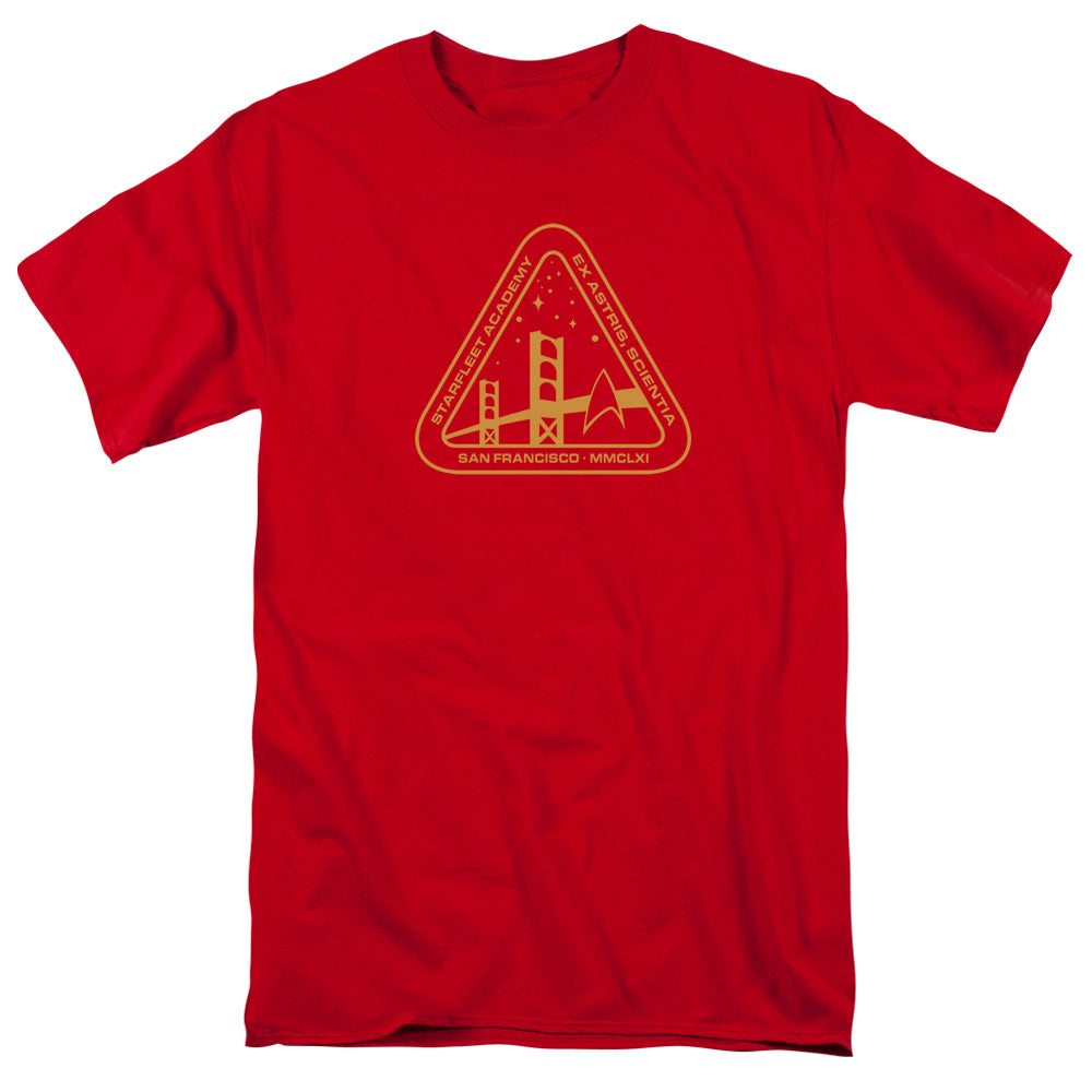 STAR TREK/GOLD ACADEMY - S/S ADULT 18/1 - RED