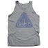 STAR TREK/DISTRESSED LOGO - ADULT TANK - ATHLETIC HEATHER