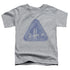 STAR TREK/DISTRESSED LOGO - S/S TODDLER TEE - ATHLETIC HEATHER