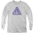 STAR TREK/DISTRESSED LOGO - YOUTH LONG SLEEVE TEE - ATHLETIC HEATHER