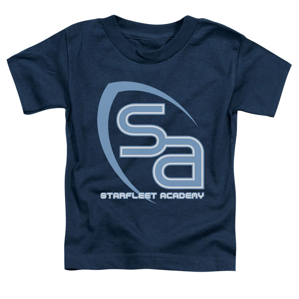 STAR TREK/SA LOGO - S/S TODDLER TEE - NAVY