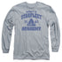 STAR TREK/OLD SCHOOL - L/S ADULT 18/1 - ATHLETIC HEATHER